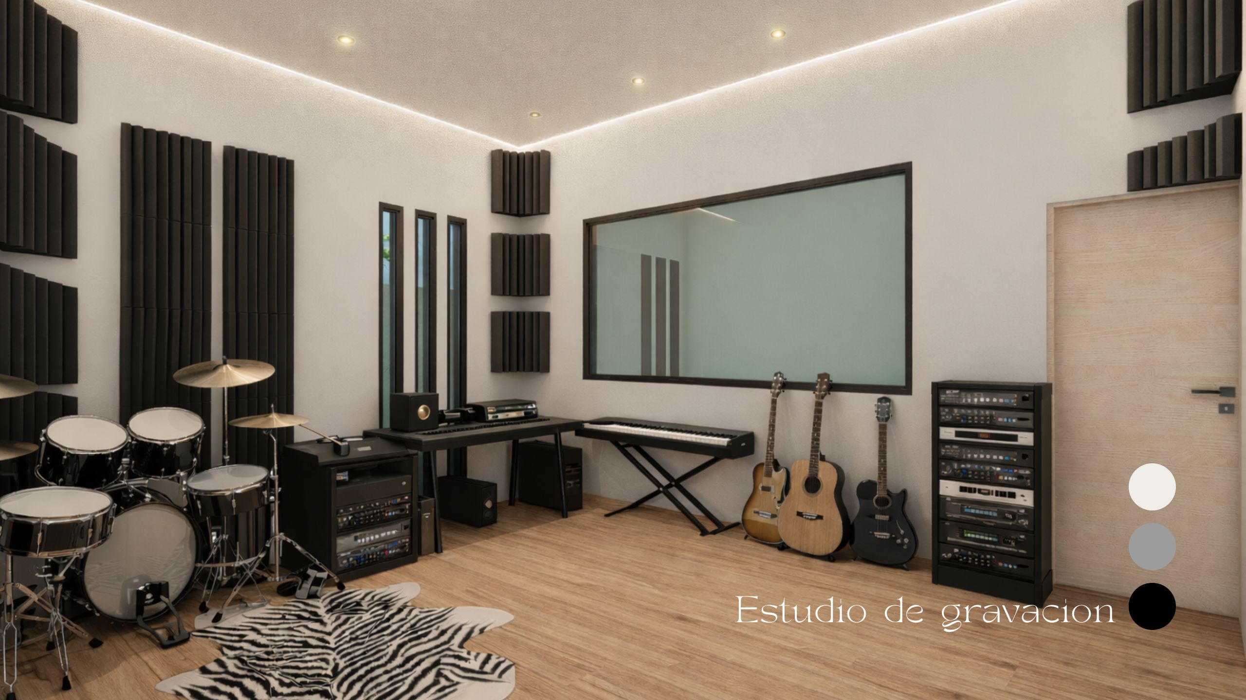 Estudio de Música - BIM Arquitectura